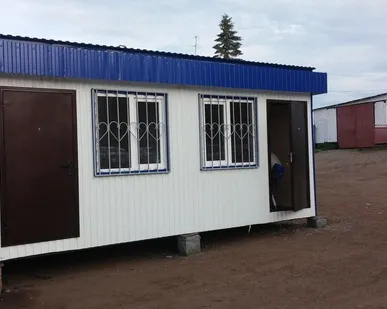 фото Доставка бытовок