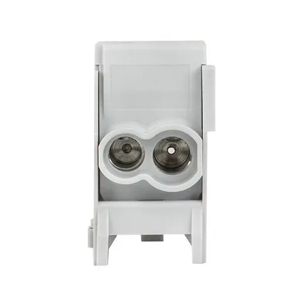 Фото №3 Клемма распределительная КСР с двойным винтом 2х25/2х16 сер. PROxima EKF ksr-2.25-2.16-grey