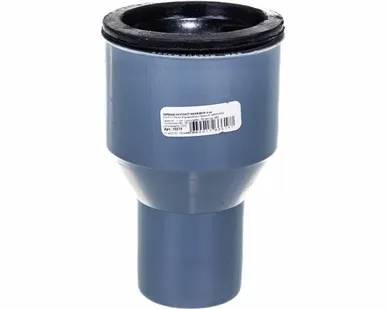 фото Переход с чугуна на пласт. 50/75 + манжета