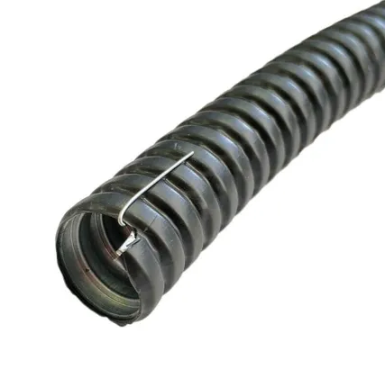 Фото №0 Металлорукав в ПВХ изоляции МРПИ НГ 15 d15мм с протяжкой (уп.50м) ЗЭТАРУС zeta44402