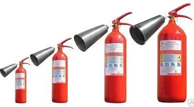 фото Огнетушители углекислотные