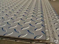 Фото №0 ЛИСТ ГОРЯЧЕКАТАНЫЙ РИФЛЕНЫЙ Ромб/чеч. 3Х1500Х6000