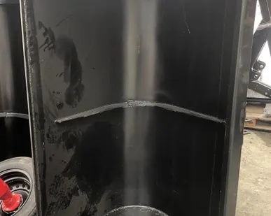 фото Ковш 0,6 м3 под евро рамку БРО для фронтального погрузчика Робокоп НЕО