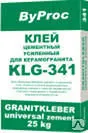 фото Клей для керамогранита и натурального камня ByProc KLF-341,25кг