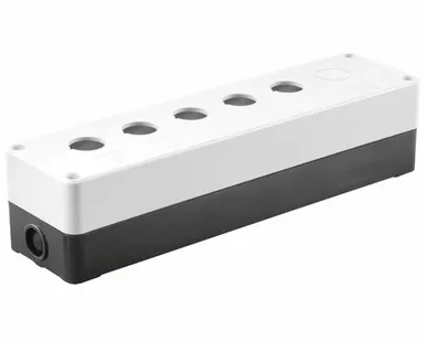 фото Корпус 105(6) для кнопок 5(6) мест белый BKP10-6-K01