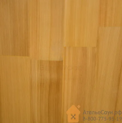 Фото №5 Купель для бани из сращенной лиственницы овальная 0,59х1,06 (натуральная, Н = 1,0 м)