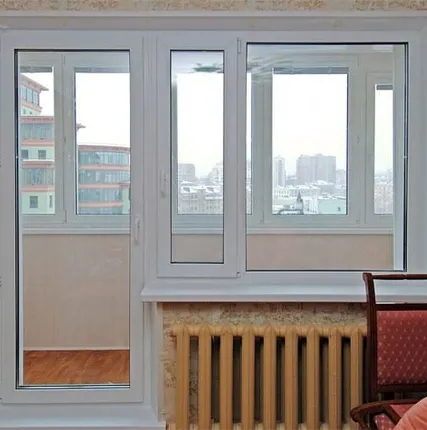 Фото №0 Балконная дверь пвх Novotex