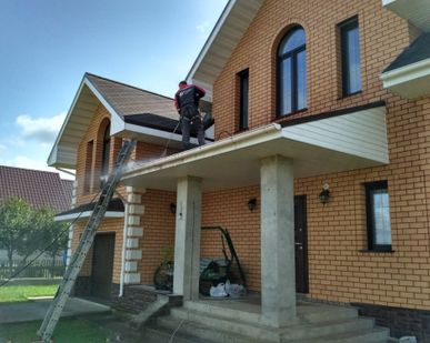фото Мойка крыш