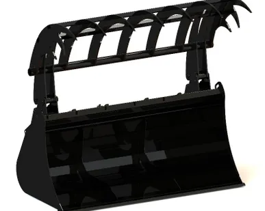 фото Ковш захват КУН (TURS)-2000-33 (без джойстика) для погрузчиков TURS 1000,1500,2000