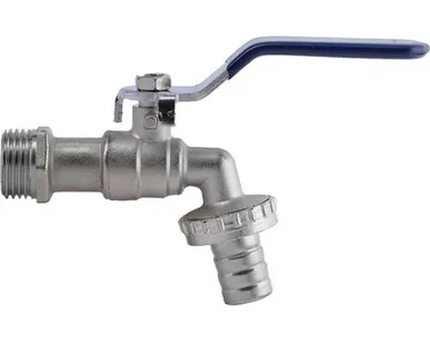 фото Кран шар. с носиком 3/4" RM Хром