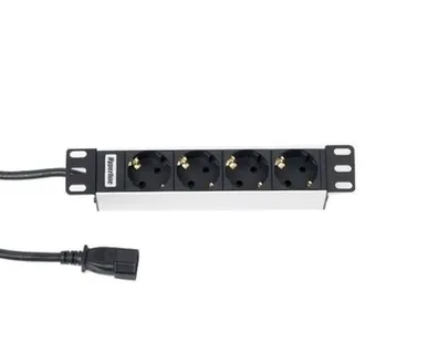 фото SHT10L-4SH-IEC Блок розеток для 10" шкафов