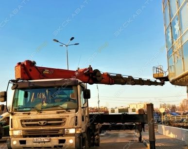 фото Аренда автовышки (автогидроподъемника) Novas 350Q-L, Домодедово