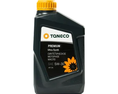 фото Масло моторное синтетическое TANECO Premium Ultra Synth 5W-30 1 л 5W-30