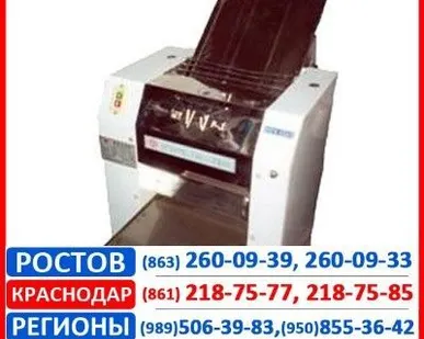 фото Машина тестораскаточная