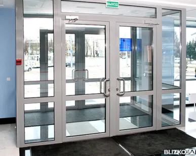 фото Алюминиевая входная группа КПТ 74+КП 50, 3200х2500