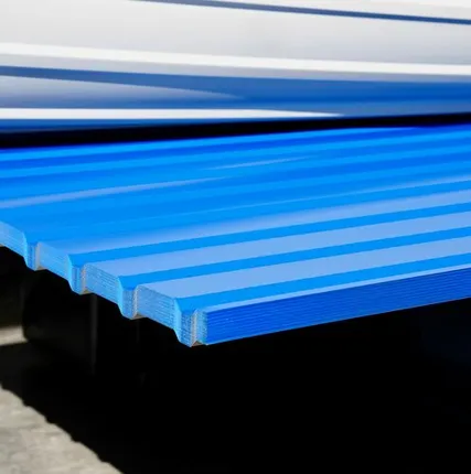 Фото №0 Профлист С-10 / синий / 0.45 мм - RAL 5005 / Сигнальный синий - Глянцевая - с ЛКП - Первый - С-10 - Стандартные - Розница