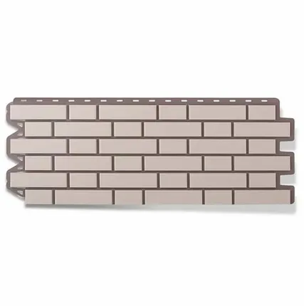 Фото №0 Фасадные Панели Альта-Профиль, Кирпич Клинкерный, Белый