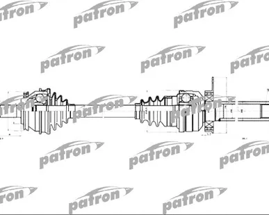 фото PDS4500 Полуось