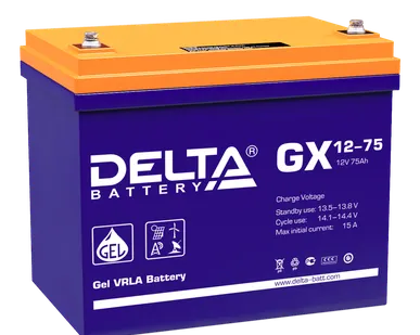 фото Аккумулятор Delta GX 12-75