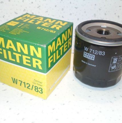 Фото №0 Фильтр масляный Chery Amulet Mann W712/83