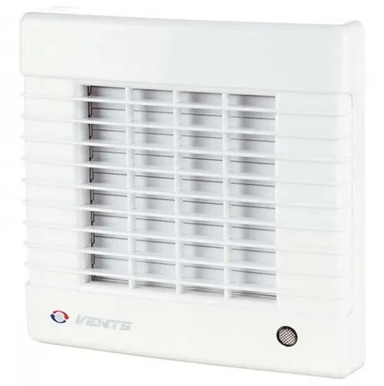 Фото №0 Осевой накладной вентилятор 100 МАТНЛ с жалюзи, двигатель на шарикоподшипниках, с датчиком влажности Vents