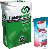 фото Клей плиточный ПЛИТОМИКС КС-04 теплый дом