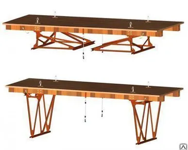 фото Инвентарные шарнирно-панельные подмости каменщика ПКК-1М