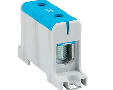 фото Клемма силовая вводная КСВ 16-95кв.мм син. EKF plc-kvs-16-95-blue