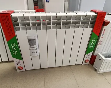 фото Радиатор алюминиевый S500 A5 Беларусь (10 секций) (12,3 кг,198Вт)