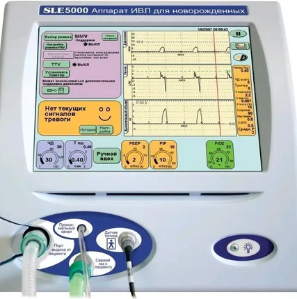 Фото №0 Аппарат искусственной вентиляции легких SLE 5000