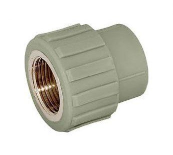 фото Переходник полипропиленовый ST S20F3 20 - 1/2" F (серый)