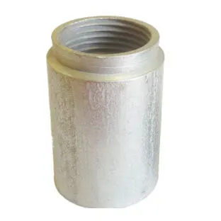 Фото №0 Бобышка стальная оцинкованная под термометр М27х2 L 50 мм