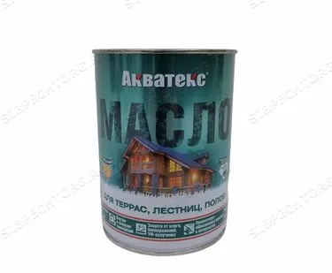 фото Масло для террас, лестниц, полов б/ц 0,75 MAX