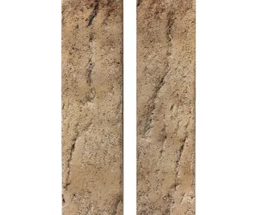 фото Кирпич лицевой силикатный «Желтый» полнотелый утолщенный колотый