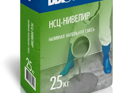 фото НС-нивелир (30кг) Быстрой самонивилирующийся наливной пол
