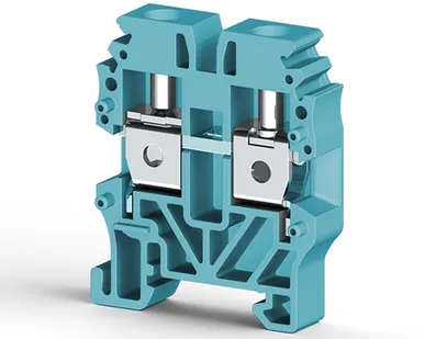 фото Klemsan Миниклеммник винтовой 4 мм.кв. (синий); MVK4