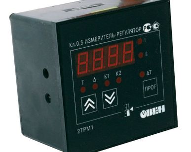фото Измеритель-регулятор двухканальный ОВЕН 2ТРМ1