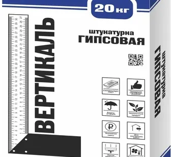 фото ШТУКАТУРКА ВЕРТИКАЛЬ 20КГ