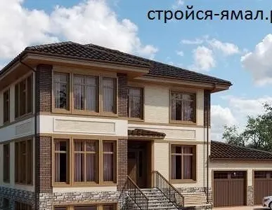 фото Каркасный дом 450 м2 двухэтажный