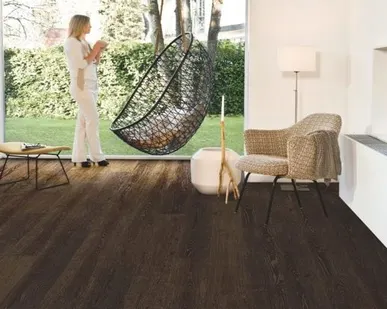 фото Ламинат Quick Step DESIRE UC3489 Дуб черный лакированный золотистый 32кл 8м