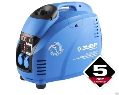 фото Генератор инверторный бензиновый Зубр ЗИГ-2500