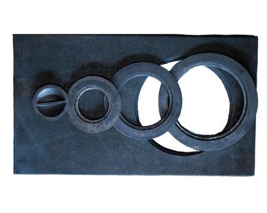 фото Плита печная 710х410х25 мм, 1 конфорка, шт.