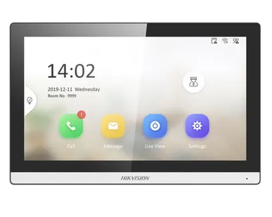 фото Монитор IP-домофона Hikvision DS-KH6350-WTE1