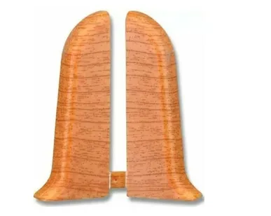 фото Заглушка для плинтуса левая, вишня дикая