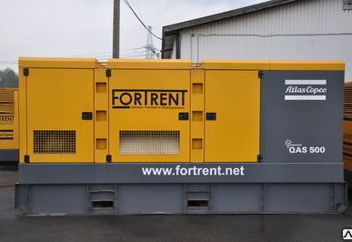 фото Аренда дизель генератора Atlas Copco QAS 500