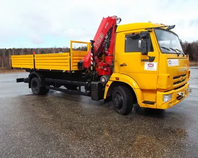 фото Манипулятор Fassi F110A на шасси КамАЗ 4308