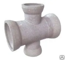 фото Крест раструбный КР Ду 250 х 100, ВЧШГ, шт