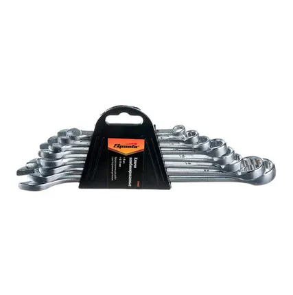 Фото №0 Набор ключей комбинированных 6-19 мм, хромированные, 8 шт., SPARTA, 1 шт