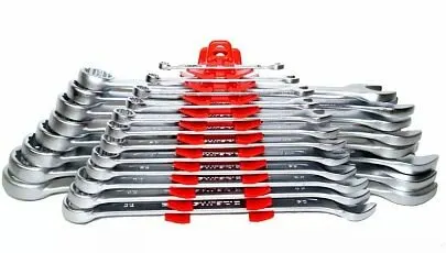 Фото №0 Набор ключей комбинированных удлиненных, дюймовых 1/4"-1 5/16" 20 предметов IZELTAS, 0331002120, 13000000297