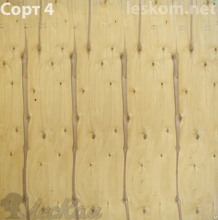 Фото №0 Фанера березовая ФСФ 40 мм формат 1220х2440 мм сорт 4/4